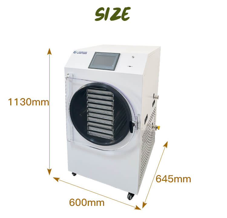 09M2 freeze dryer machine size 09M2 freeze dryer machine size